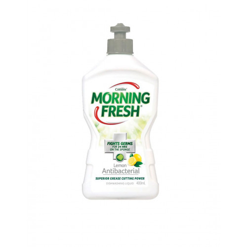 Morning Fresh 抗菌植物檸檬香洗潔精 (特強去油污) 400ml