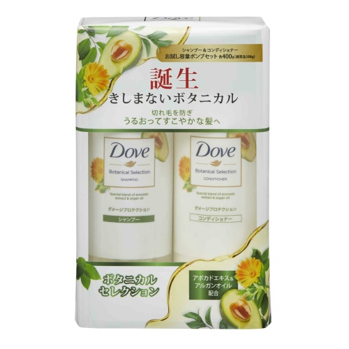 DOVE 植萃防斷發洗髮護髮套裝 400g+400g