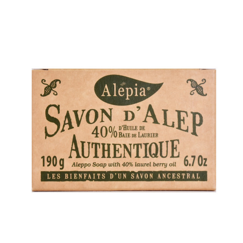 Alepia's 敘利亞 阿勒頗 40% 月桂油 + 60% 初榨橄欖油 古皂 190g