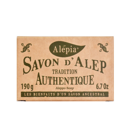 Alepia's 敘利亞 阿勒頗 1% 月桂油 + 99% 初榨橄欖油 古皂 190g