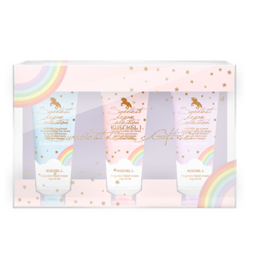 Kuschel J Sweetest Dream Hand Cream Set (Lulu Charmant, Lulu Leitzent, Lulu Traum) 甜夢系列護手霜 3支 x 15g