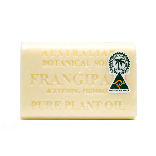 純天然植物精油手工皂 200G - Frangipani & Evening Primrose Oil Soap雞蛋花月見草精油皂