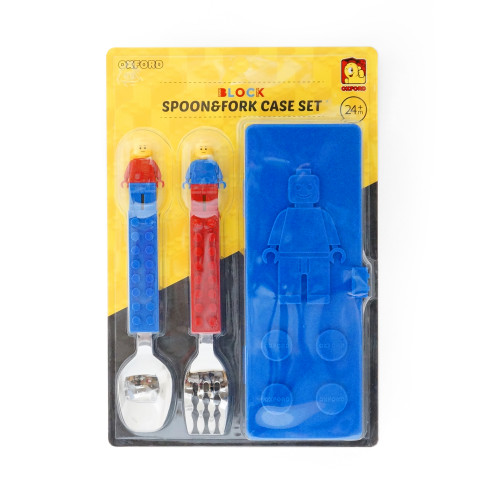 Spoon & Fork Set for Kid (Blue) 兒童湯匙及叉子套裝 (藍色)