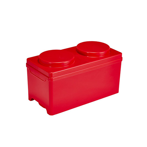 BLOCK STORAGE BOX - SMALL, RED (17.5x35x20cm) 方塊儲存箱 - 細, 紅色 (17.5x35x20cm)