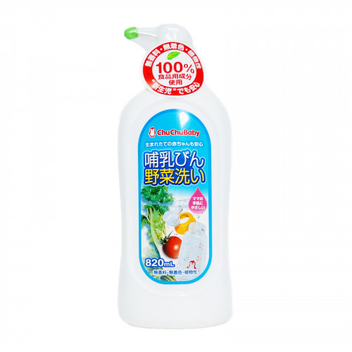 chuchubaby 奶瓶蔬果洗潔液 820ml