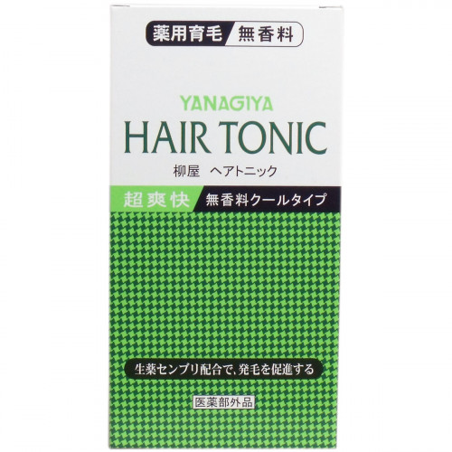 Hair Tonic 強效清涼感發根營養液 240ml  (無香清爽) 白綠盒_x000D_
