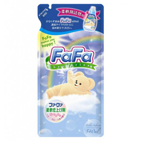 FAFA 熊寶貝 衣物濃縮柔軟劑 540ml - 嬰兒花香 (補充裝)