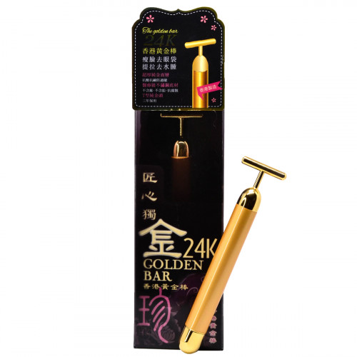 匠心獨金 他他拉氏 24K 香港黃金棒 Golden Bar (附絲絨保護袋) 黑色盒