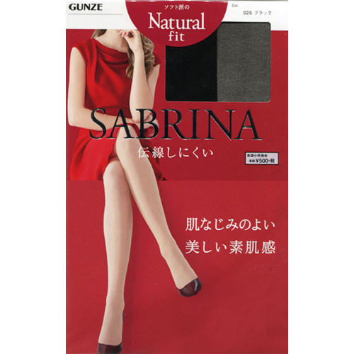 SABRINA SB300M 素肌感 防鉤絲襪褲 (026 黑色) SIZE : M-L 抗菌抗UV防靜電_x000D_
