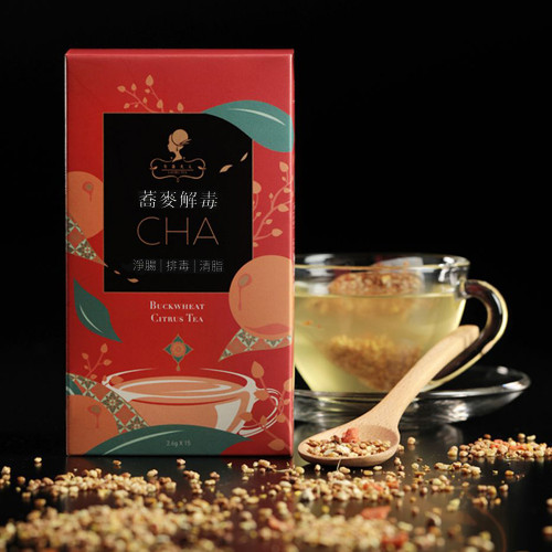 午茶夫人 CHA 蕎麥解毒茶 2.6g*15入