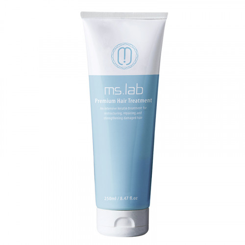 ms. lab Premium Hair Treatment 250ml 專業蛋白修護 保濕髮膜 藍/白蓋