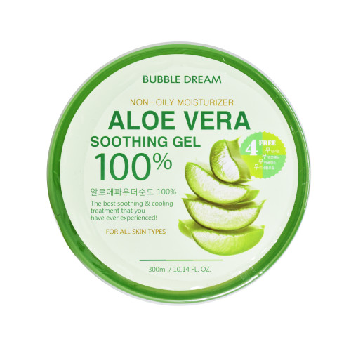 Bubble Dream 100% Aloe Vera Soothing Gel 100% 蘆薈保濕膏 300ml