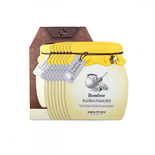 Bombee Royal Honey Propolis Mask 春雨小蜜罐蜂蜜面膜     7片裝 限量版