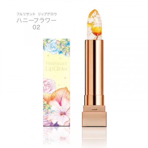 Glamfox Fleurissant Lip Glow 花花果凍唇膏 GL02 黃色 Honey Flower 3.3g