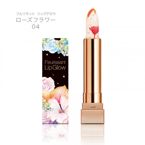 Glamfox Fleurissant Lip Glow 花花果凍唇膏 GL04 紅色 Rose Flower 3.3g