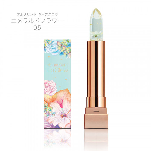 Glamfox Fleurissant Lip Glow 花花果凍唇膏 GL05 藍色 Emerald Flower 3.3g